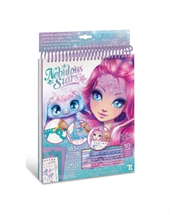 Канцелярский набор для рисования Cristalia Серия Space Nebulous stars