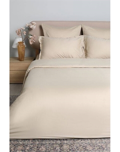 Комплект постельного белья из сатина Beige creme brulee 21maison