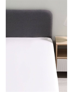 Простыня сатиновая Suite White 21maison