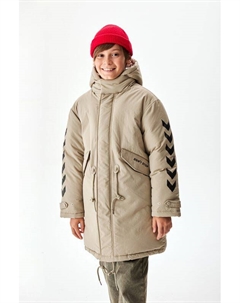 Пальто утепленное с капюшоном Смена