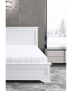 Простыня натяжная сатиновая с антибактериальным эффектом Soft silver