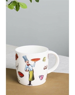 Фарфоровая кружка с принтом Hobbi 21maison