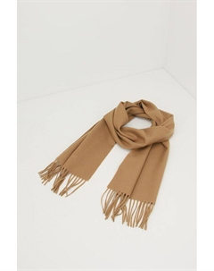 Шарф шерстяной с бахромой Moschino