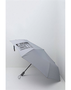 Зонт-автомат с принтом Care label Moschino