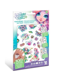 Набор для творчества временные татуировки Серия Coralia Nebulous stars