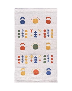 Коврик для ванной хлопковый с принтом Kira Moroshka