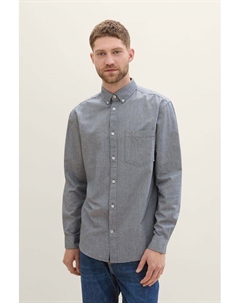 Рубашка хлопковая с карманом Tom tailor