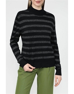 Джемпер с воротником в полоску Comma,