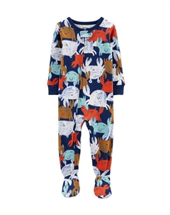 Комбинезон хлопковый с принтом Carter`s