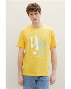 Футболка хлопковая с принтом Tom tailor