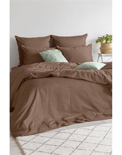 Пододеяльник на пуговицах из сатина Caramel Verossa