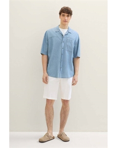 Шорты из хлопка и льна Tom tailor