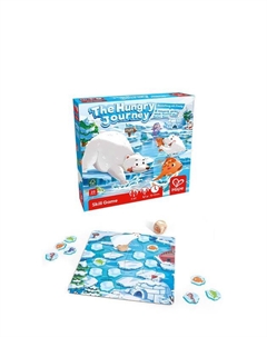 Настольная игра Голодный медвежонок серия Пора играть Hape