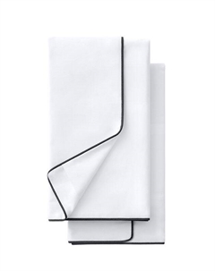 Набор из двух хлопковых антибактериальных наволочек Antibacterial Beauty Альпийский снег Soft silver