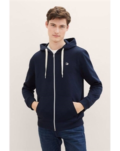 Толстовка на молнии с капюшоном Tom tailor