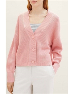 Кардиган из смесового хлопка на пуговицах Tom tailor