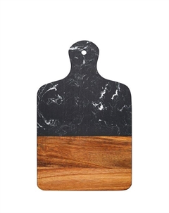 Доска сервировочная из мрамора и акации Liberty jones