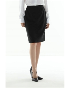 Юбка-карандаш шерстяная облегающего кроя Boss