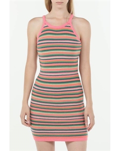 Платье-сарафан вязаное на лямках в мелкую полоску Ovs