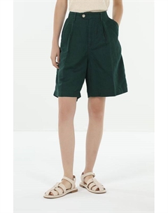 Шорты из хлопка и льна Tommy hilfiger