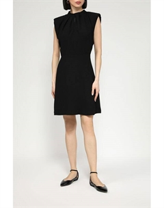 Платье с драпировкой без рукавов Hugo