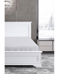 Простыня натяжная сатиновая с антибактериальным эффектом Soft silver