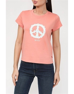 Хлопковая футболка с принтом Levi's®