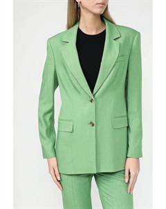 Пиджак однобортный приталенного кроя Boss