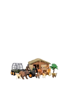 Набор фигурок На ферме, 14 предметов Masai mara