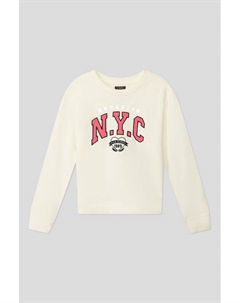 Свитшот хлопковый с принтом Ovs