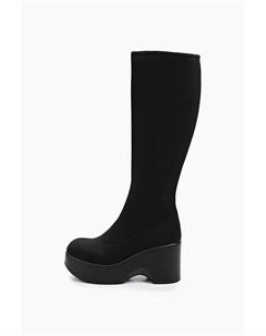 Сапоги на высокой подошве Abricot