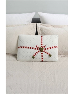 Подушка декоративная с принтом Gift White Coincasa