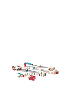 Настольная игра Падающее домино - Фабрика роботов Hape