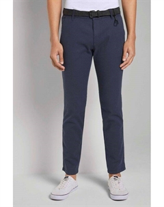 Брюки-чинос с ремнем Tom tailor