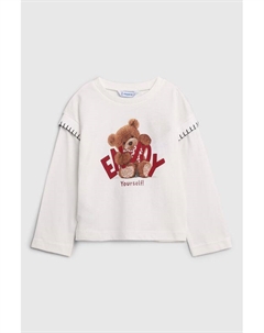 Лонгслив хлопковый с принтом Mayoral