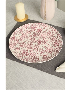Блюдо из фарфора Rose Design Coincasa