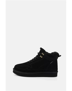 Ботинки замшевые с мехом Abricot