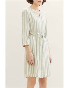 Платье приталенное на кулиске Tom tailor