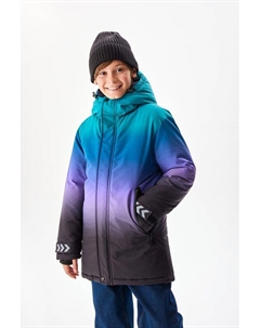 Пальто утепленное с капюшоном Смена