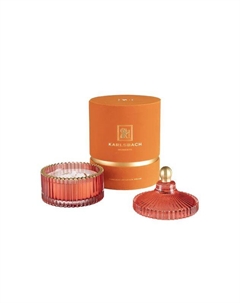 Хрустальный подсвечник с ароматизированной свечой Moments L Karlsbach