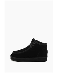 Полуботинки замшевые на меху Abricot