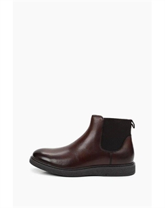 Ботинки кожаные с эластичными вставками Abricot