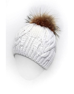 Шапка с помпоном Marhatter