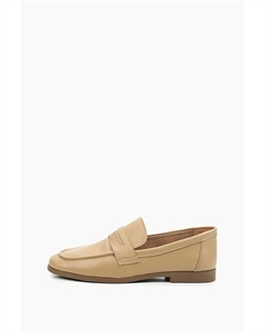 Лоферы кожаные Abricot