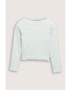 Лонгслив хлопковый в полоску Tom tailor