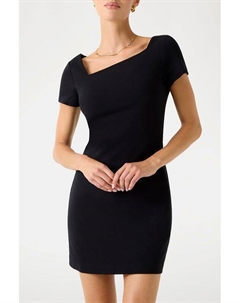 Платье облегающего кроя с асимметричным вырезом Guess