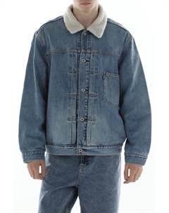 Куртка джинсовая утепленная с меховым воротником Levi's®