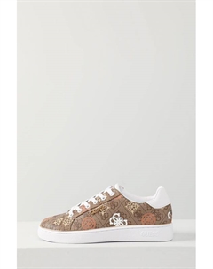 Кеды с принтом с логотипом Guess