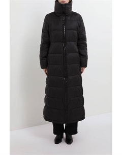 Пуховик удлиненного кроя с объёмным воротником Hugo