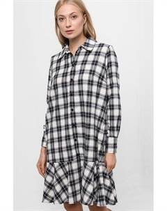 Платье-рубашка в клетку Belucci